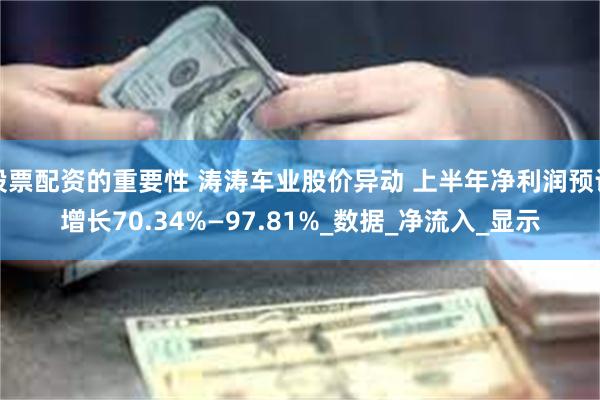 股票配资的重要性 涛涛车业股价异动 上半年净利润预计增长70.34%—97.81%_数据_净流入_显示